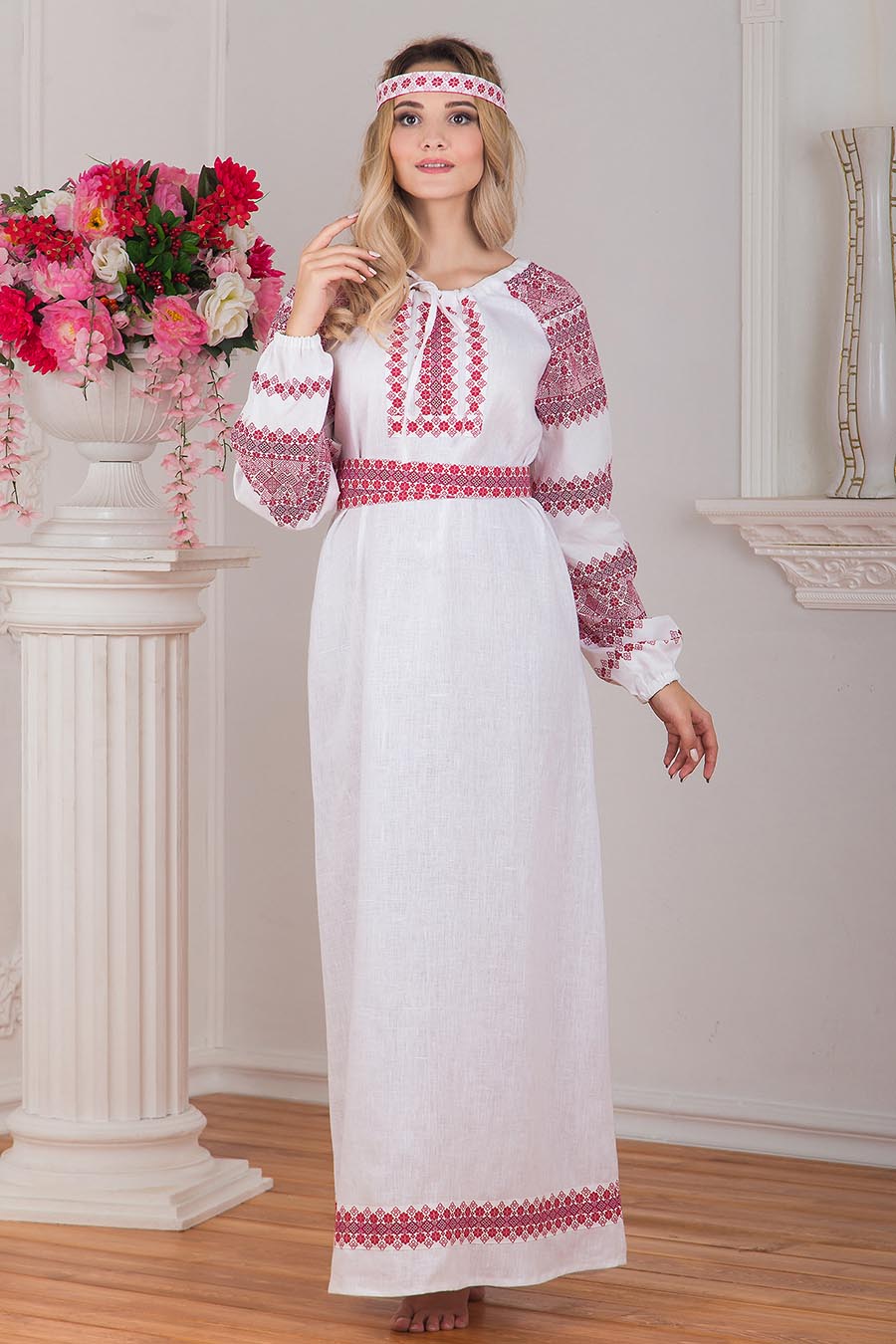 A playful frame from Women in Slavic costumes — online in Johannesburg